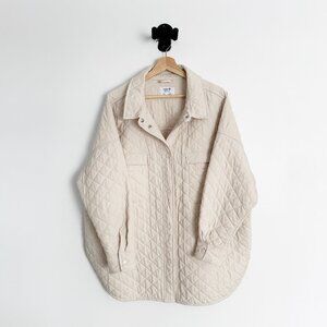 Lightweight Quilted Shacket - 2X | Old Navy